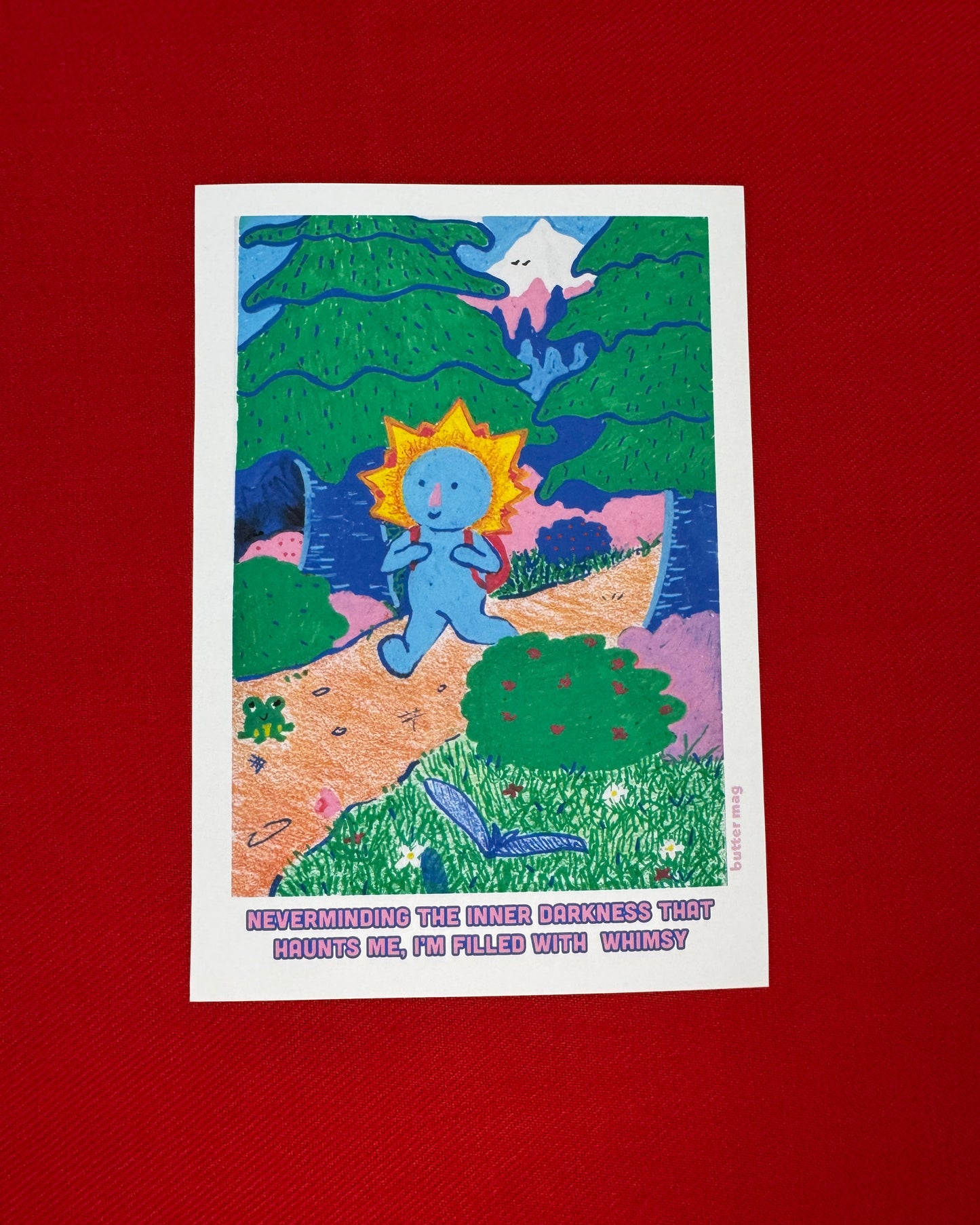 whimsically unwell print