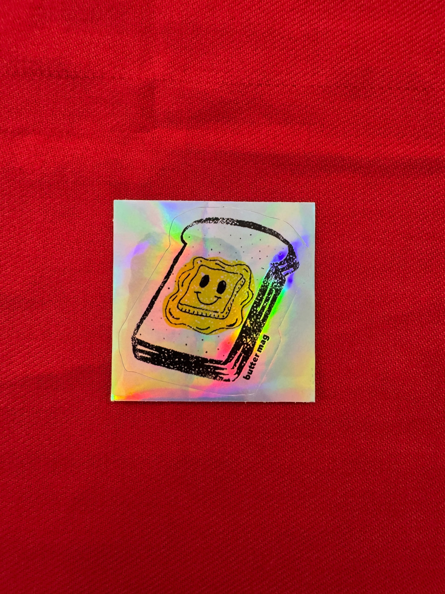 stay toasty holographic